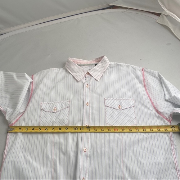 Arnold Zimberg pinstriped button down shirt - Picture 6 of 7